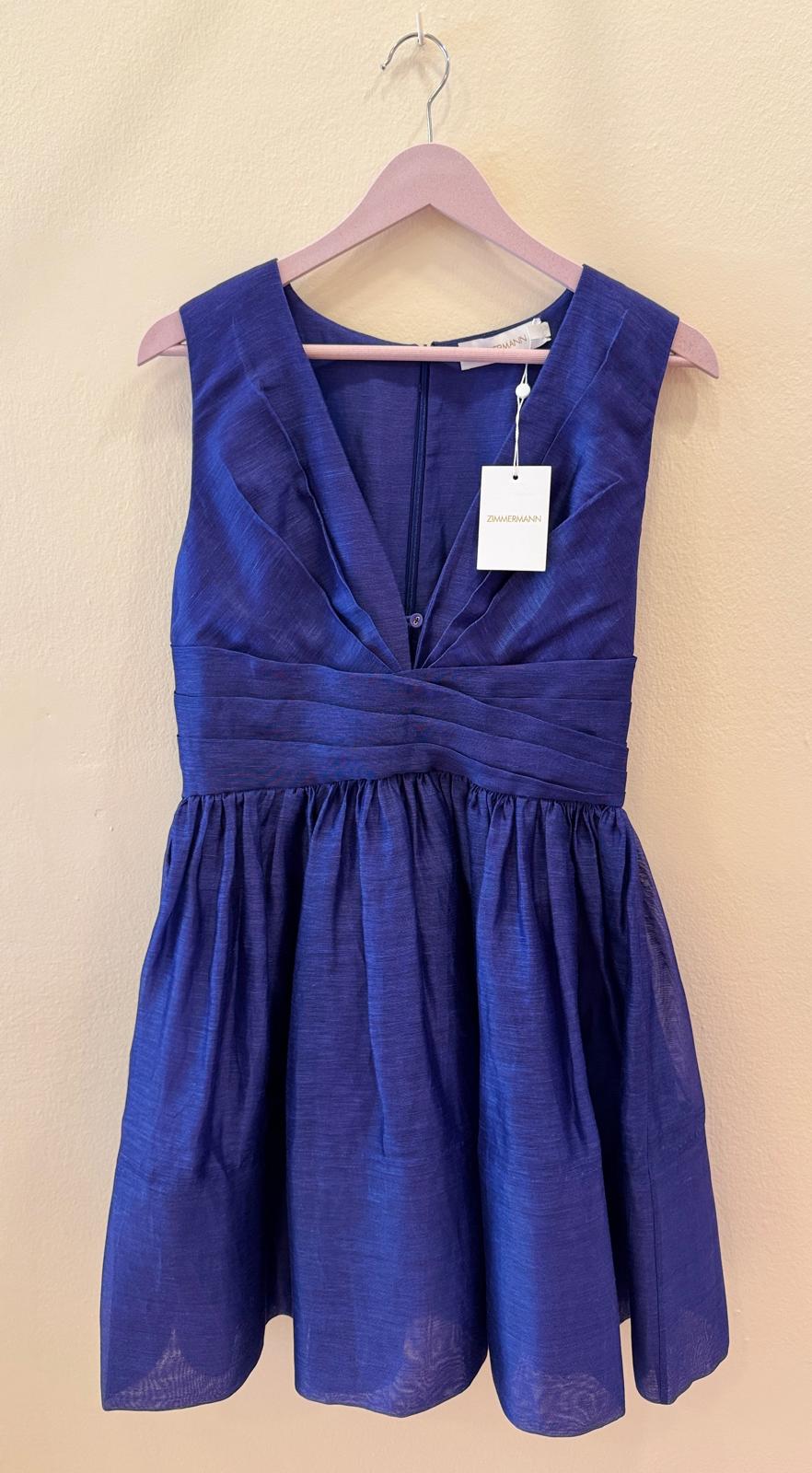 ZIMMERMANN DRESS V Neck Mini