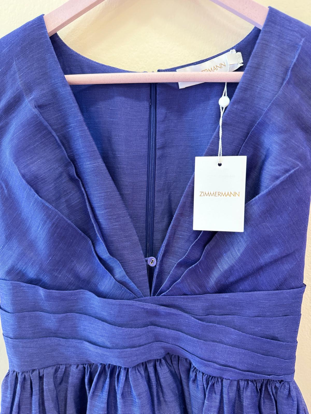 ZIMMERMANN DRESS V Neck Mini