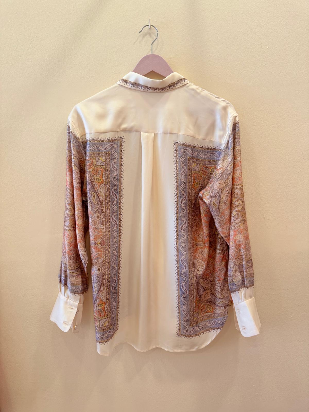 ZIMMERMANN ILLUSTRATION PAISLEY SHIRT AND PANTS