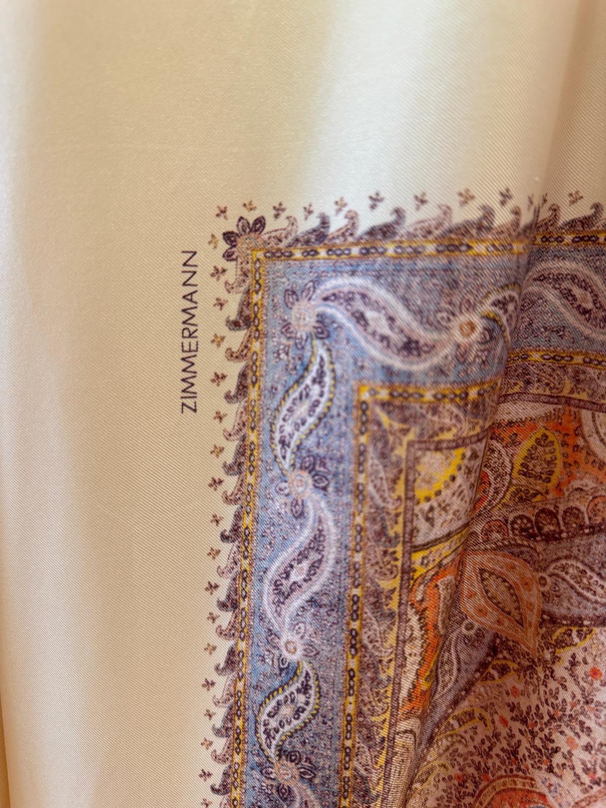 ZIMMERMANN ILLUSTRATION PAISLEY SHIRT AND PANTS