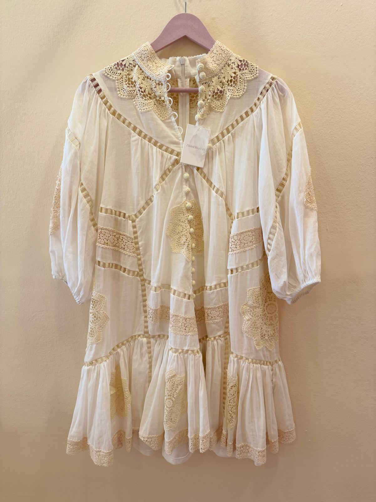 ZIMMERMANN JUDE MINI DRESS