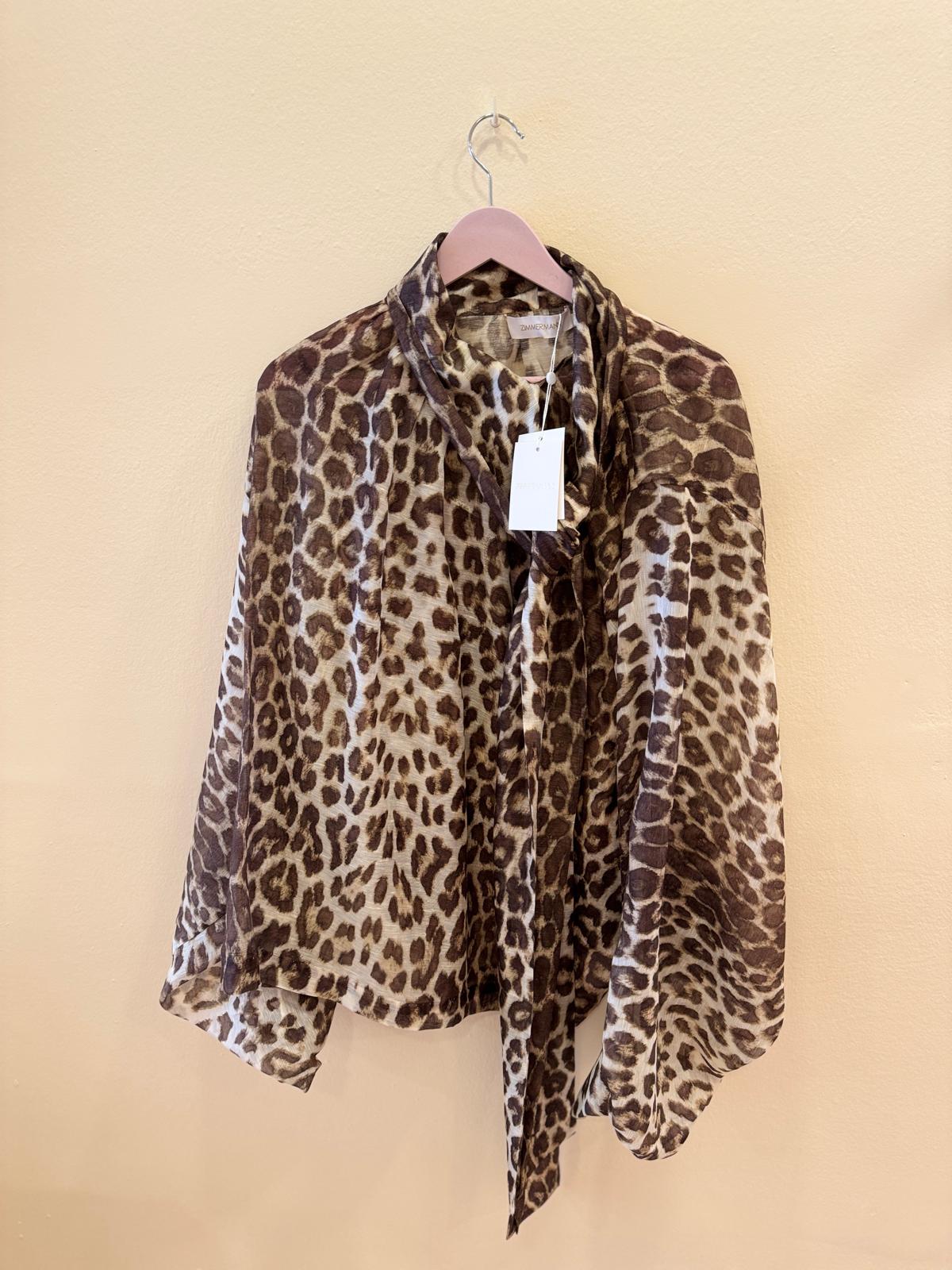 ZIMMERMANN ILLUSTATION BILLOW BLOUSE