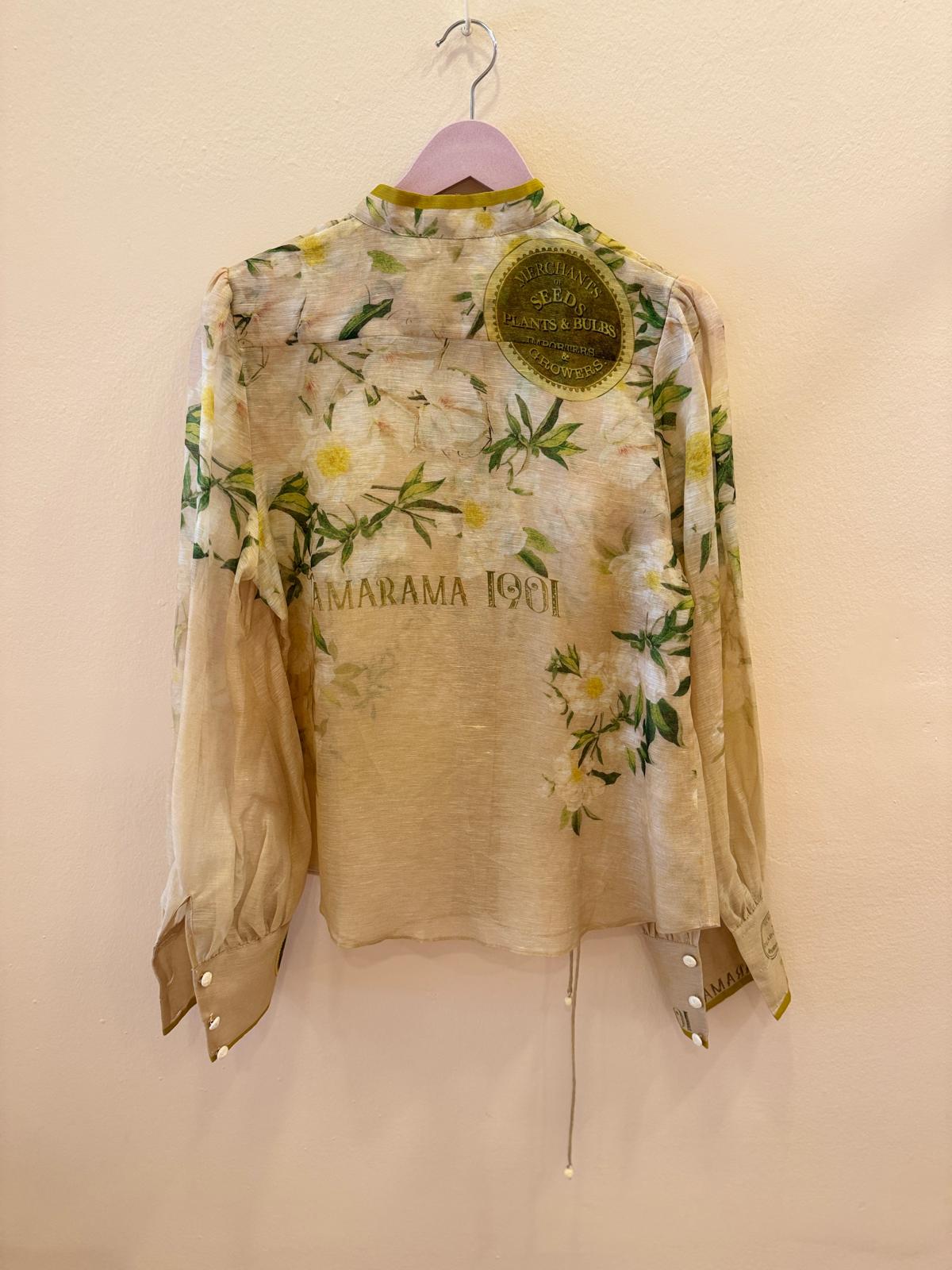 ZIMMERMANN REGULAR FIT FLORAL PRINT SHIRT