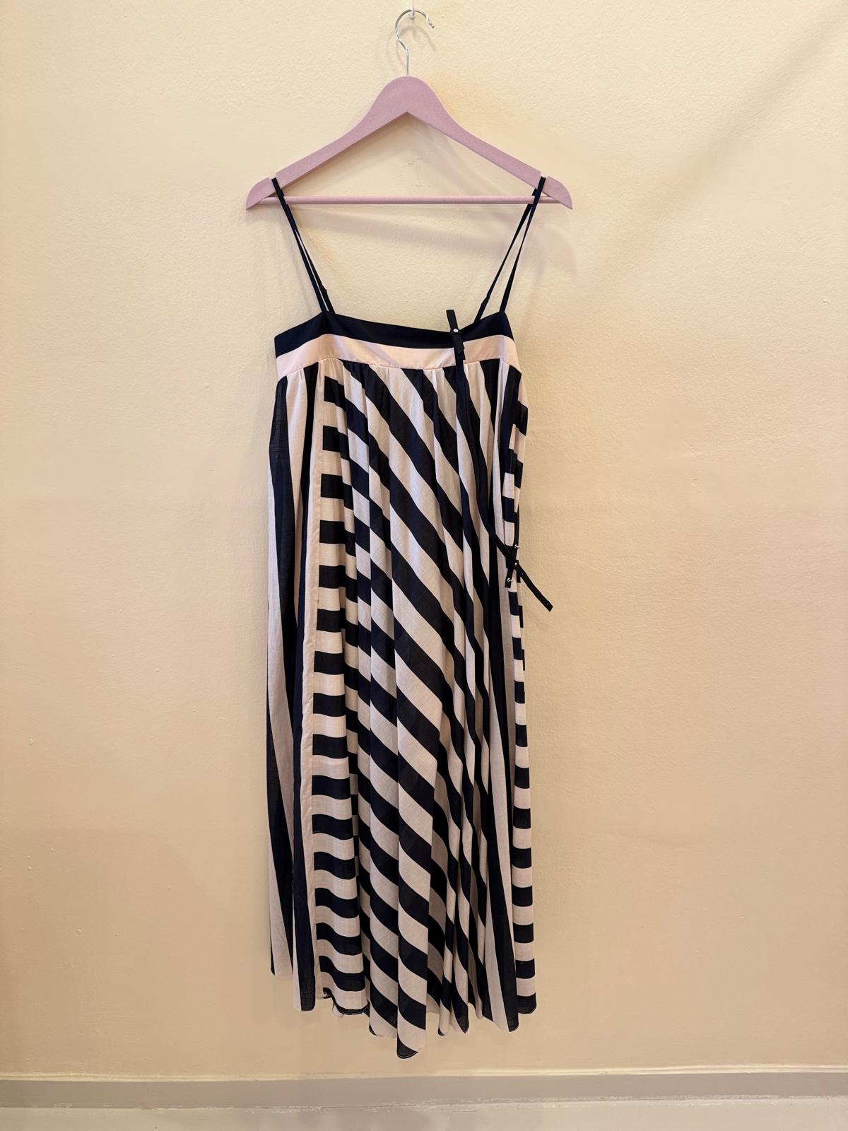 ZIMMERMANN MAXINE STRIPED MAXI DRESS
