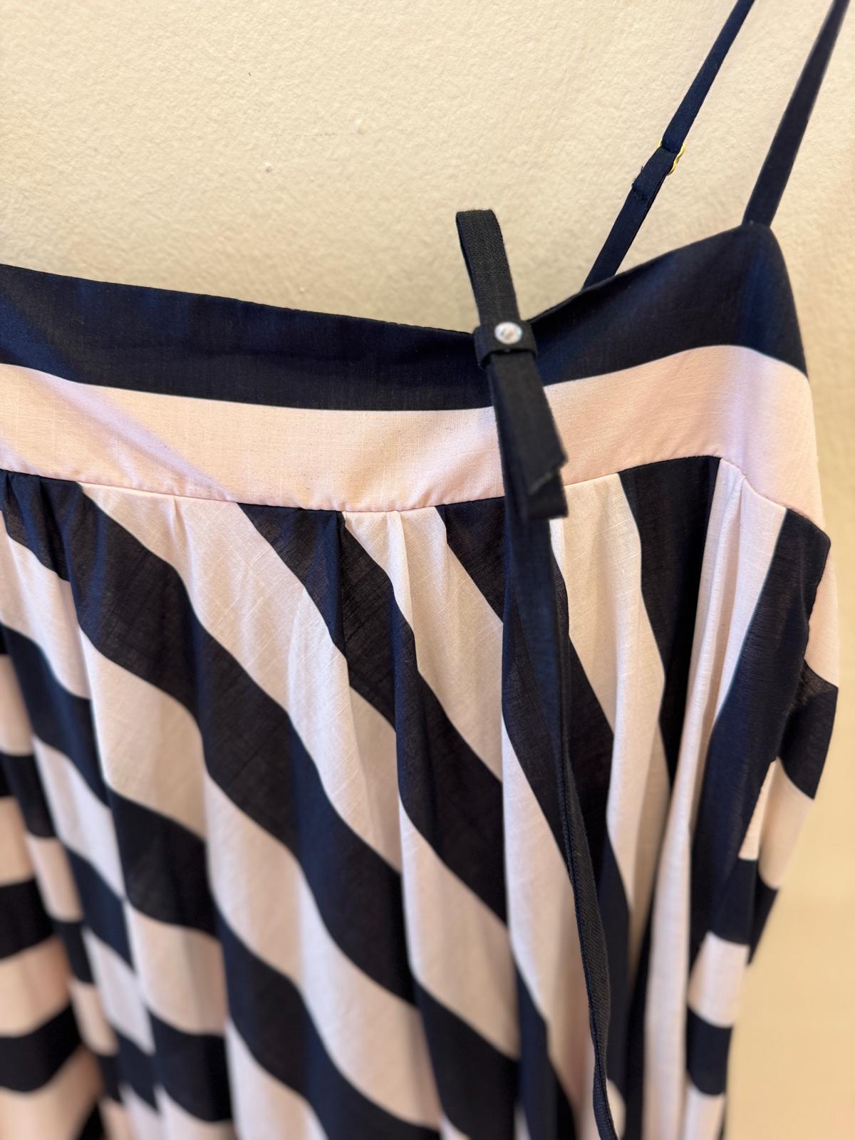 ZIMMERMANN MAXINE STRIPED MAXI DRESS
