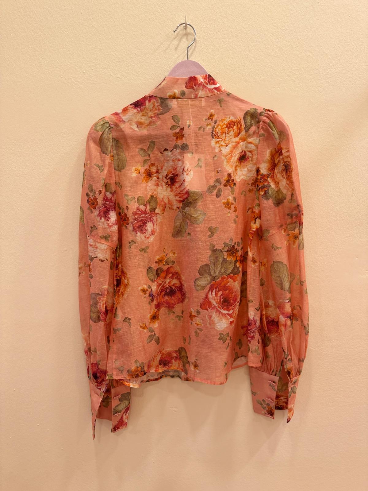 ZIMMERMANN WONDERLAND FLORAL BLOUSE AND SKIRT SET