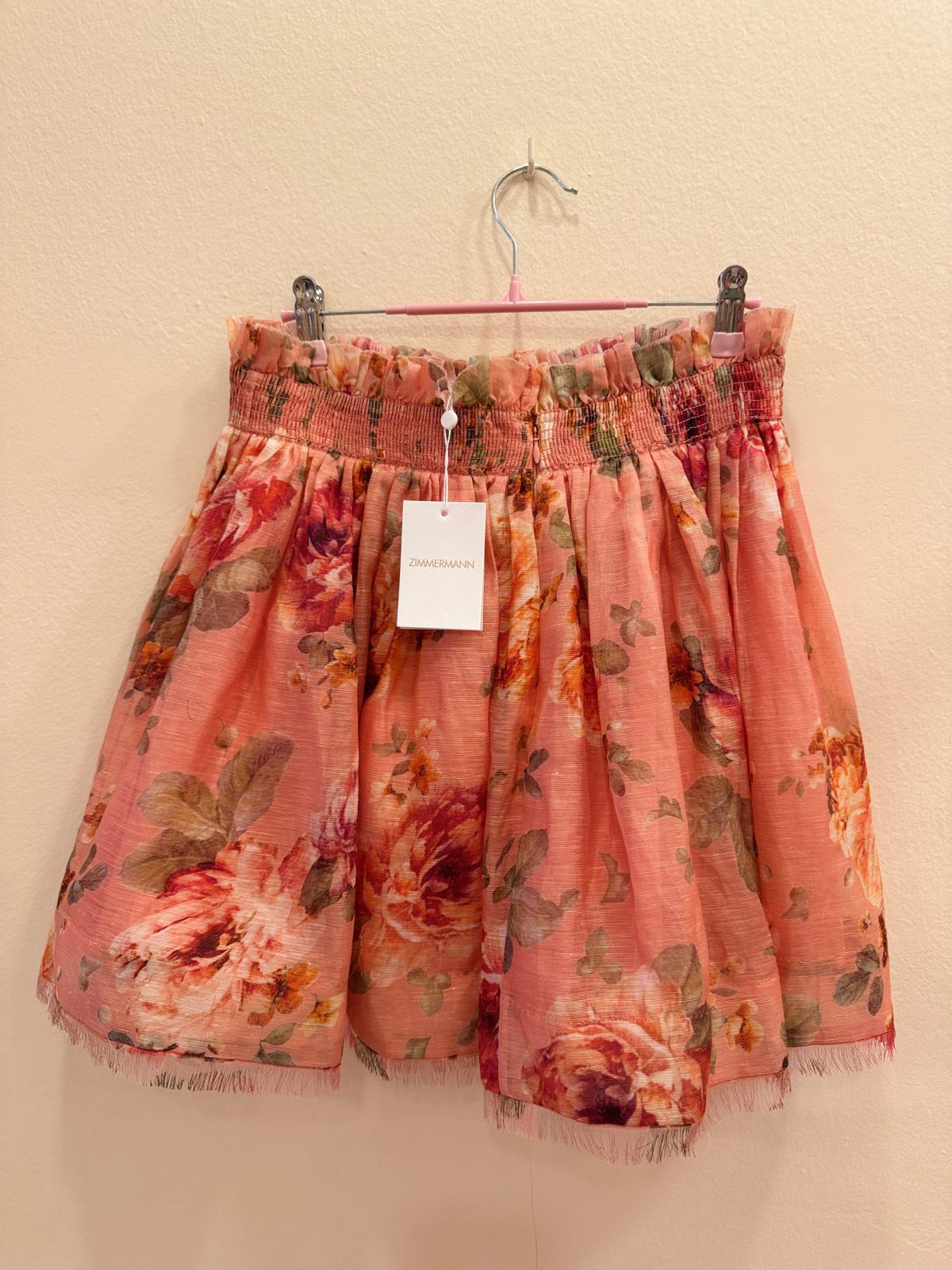 ZIMMERMANN WONDERLAND FLORAL BLOUSE AND SKIRT SET