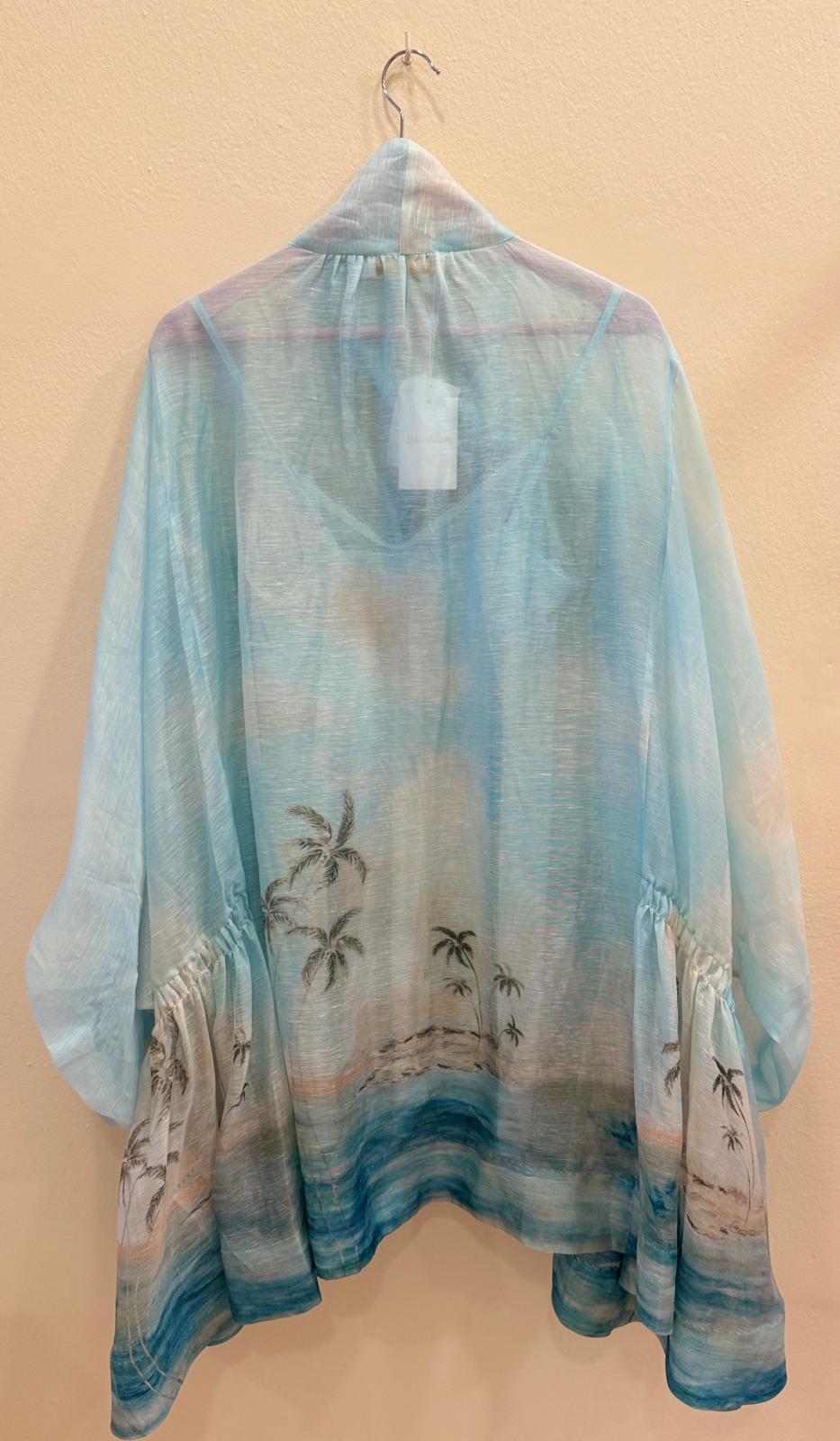 ZIMMERMANN ILLUMINATE BILLOW MINI DRESS