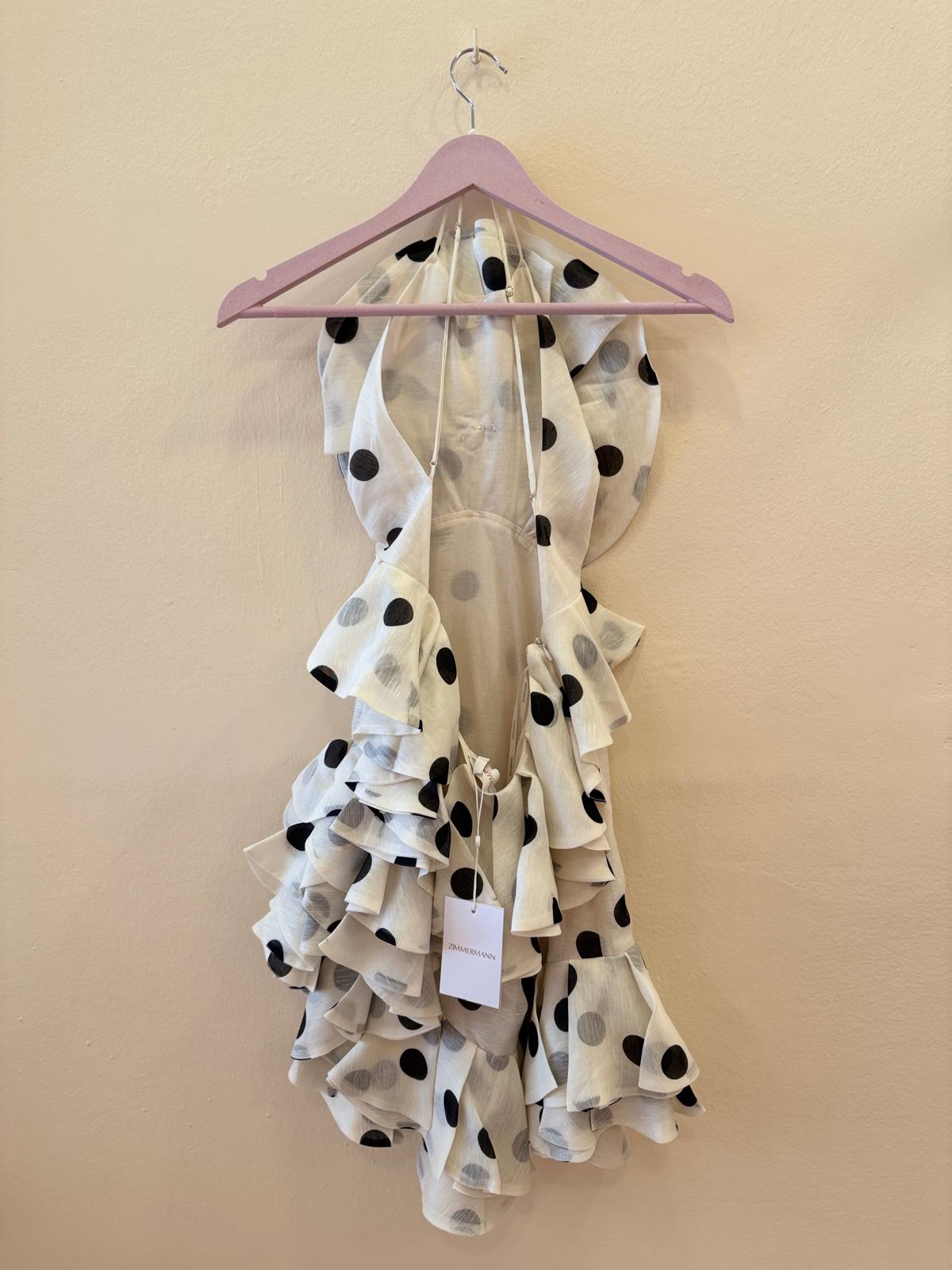 ZIMMERMANN CRUSH MINI DRESS