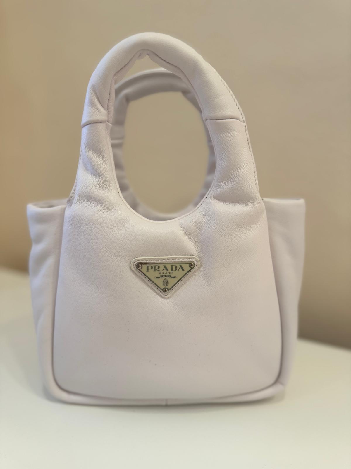 Prada Small White Bag