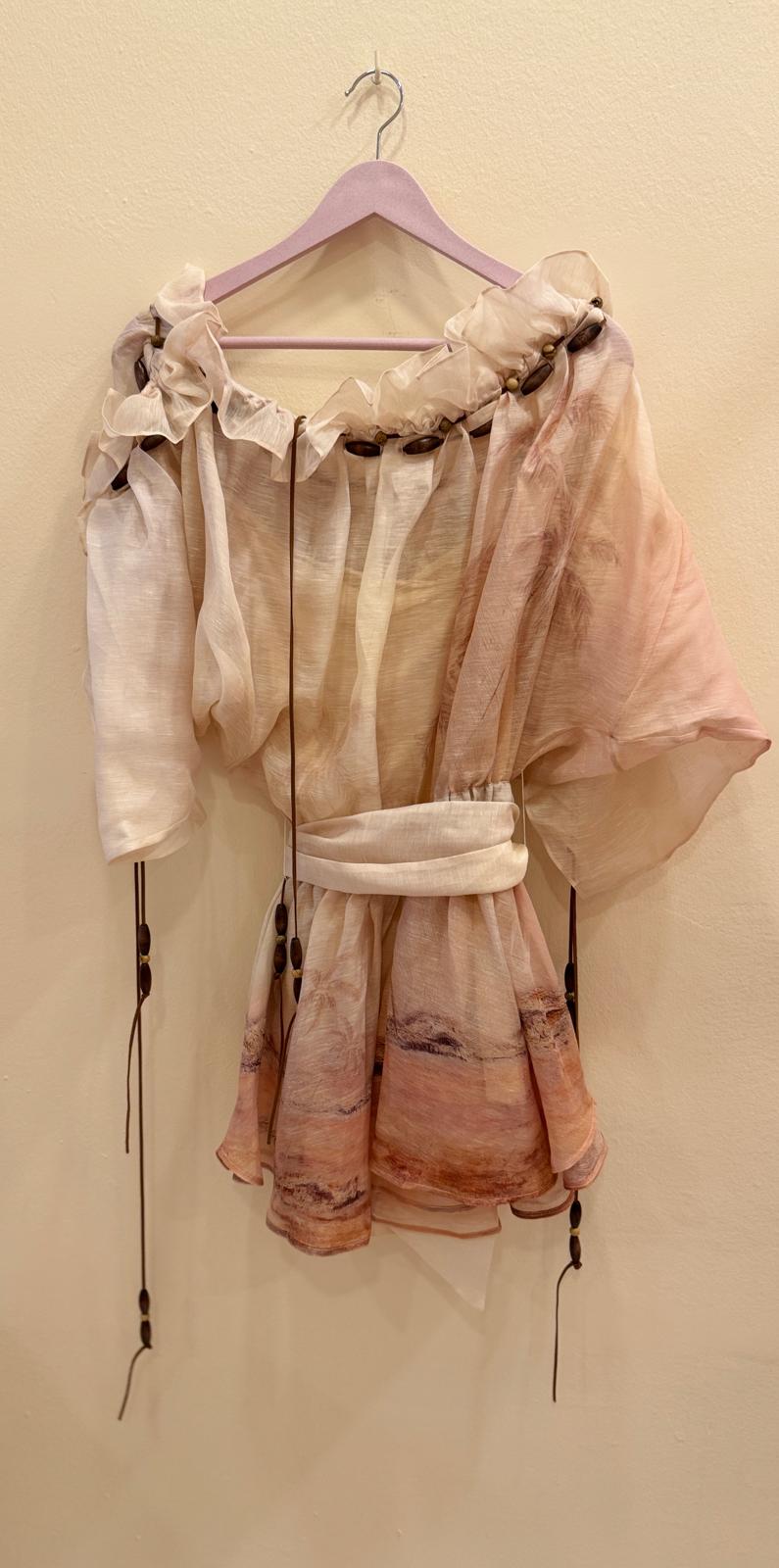Zimmermann dawning ruffle mini dress